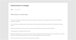 Desktop Screenshot of division-2-schools.com